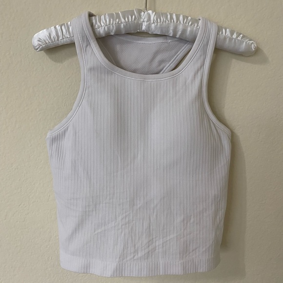 Lululemon Ebb to Street Cropped Racerback Tank Top - Picture 1 of 7